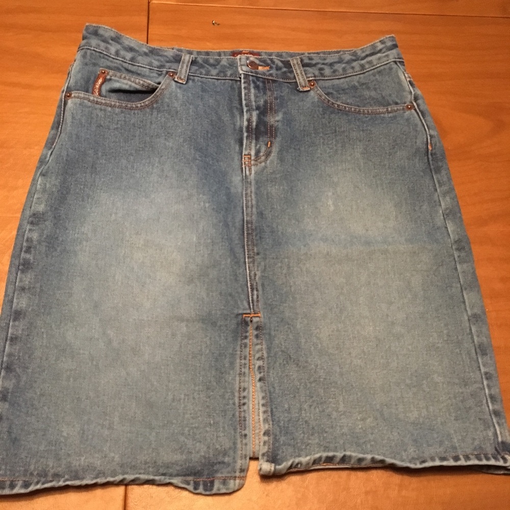 Vintage Bongo jean skirt size 11
